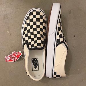 Checkered Slip-On Vans
